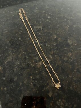 Gold Bee Pendant Necklace - Women's Jewelry